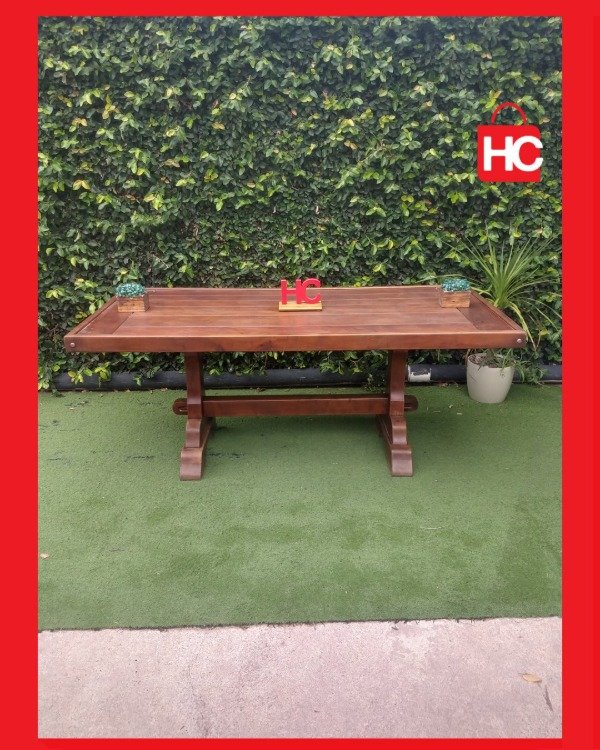 Producto - Mesa de Algarrobo Macizo - El corazón de tu comedor