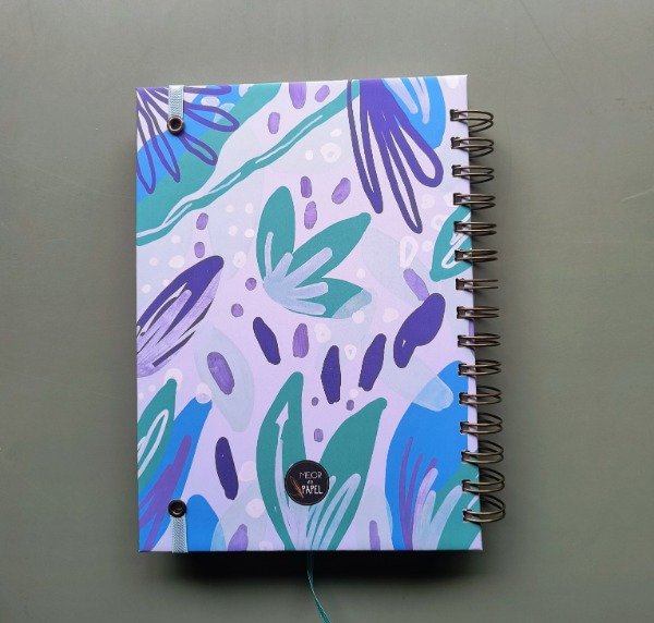 Producto - Agenda 2027 Semana a la Vista- Gilda Aqua Lila - 1