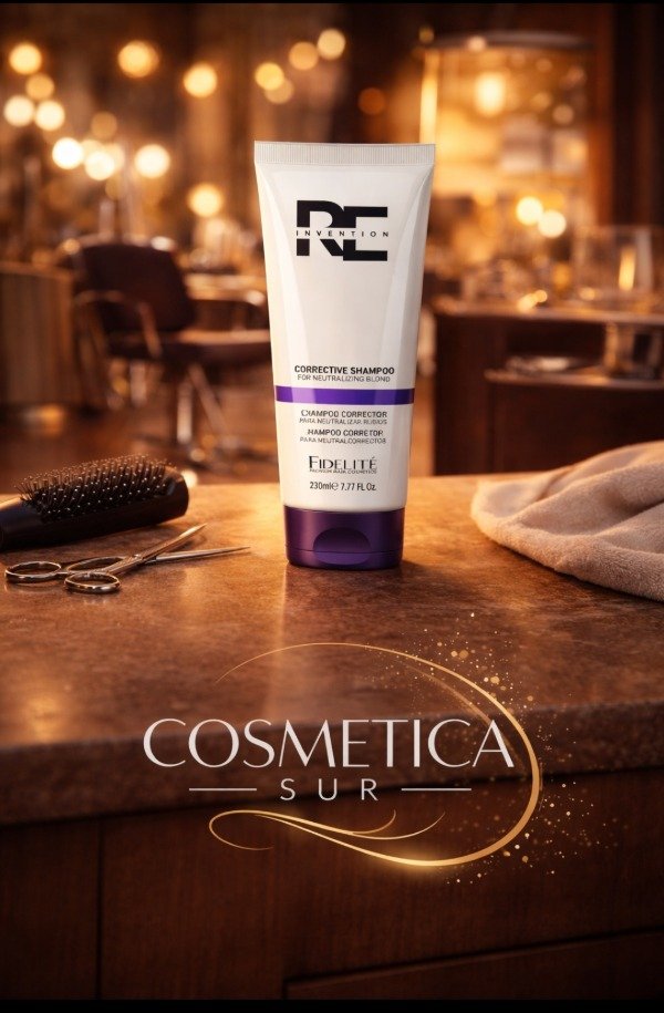 Producto - shampo corrector para neutralizar rubios fidelite x 230 ml
