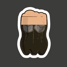 Producto - Botella cortada, fernet 27