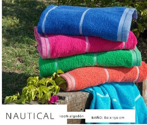 Producto - TOALLON ARCO IRIS NAUTICAL
