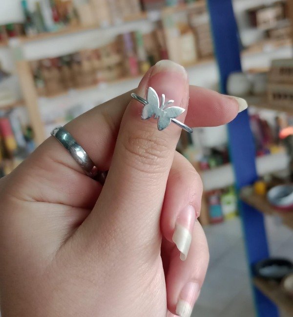 Producto - Anillo Mariposa Lisa