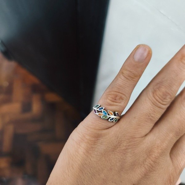 Producto - Anillo hojas (#961)