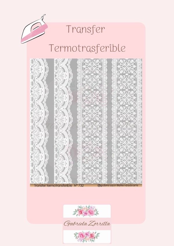 Producto - Transfer Termo transferible 732