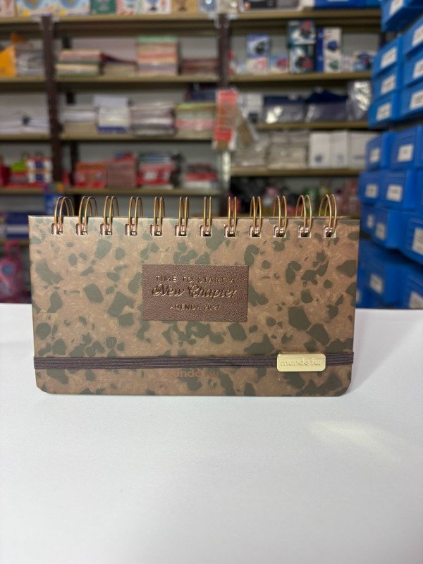 Producto - Agenda Semanal c/espiral POCKET 17x9,5cm - BOHO - "Mundo FW" - 3