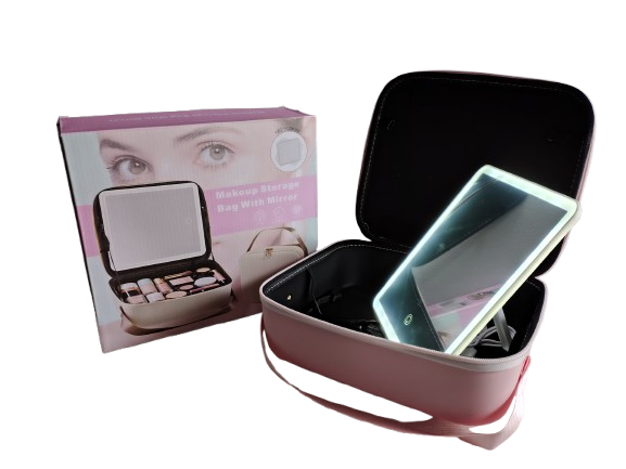 Producto - Organizador de maquillaje espejo con luz led
