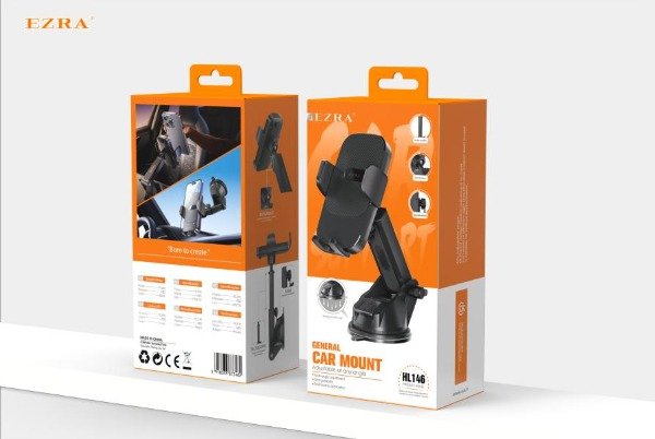 Producto - Soporte de Celular Para el Auto con Brazo Telescopico HL146. - 1