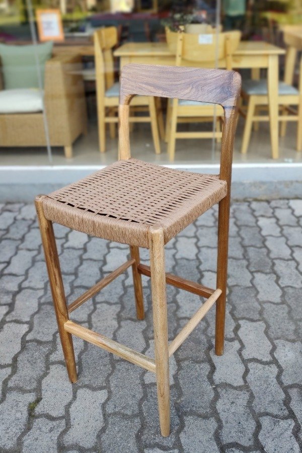 Producto - Banqueta Moller asiento tejido - 0