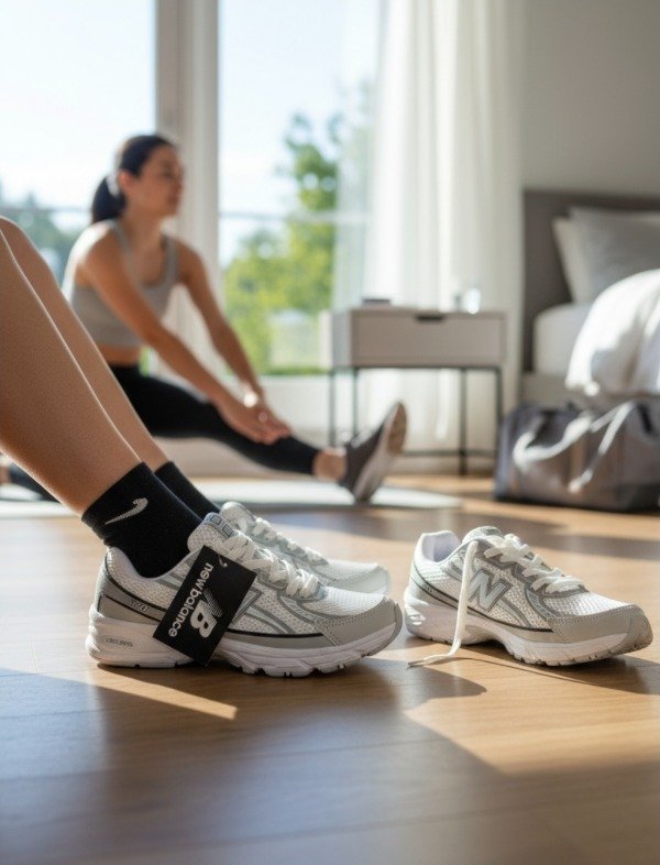 Producto - Zapatillas New BALANCE blancas