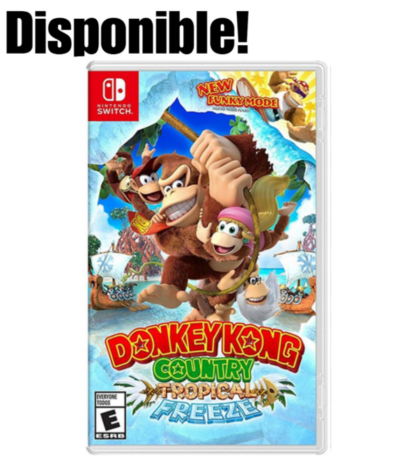 Producto - Donkey Kong Country Tropical Freeze Juego Fisico Nintendo Switch