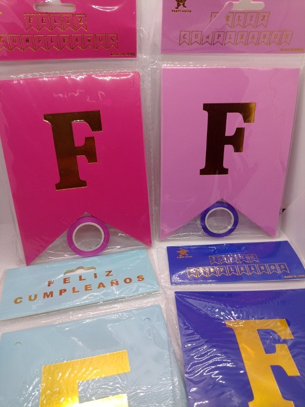 Producto - Banderín feliz cumpleaños