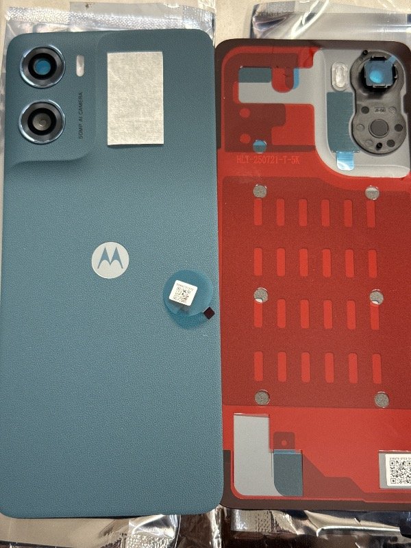 Producto - TAPA MOTO G06 XT2535 NUEVO ORIGINAL AZUL