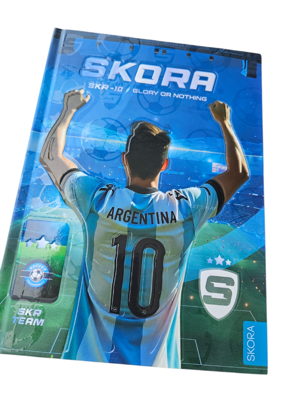 Producto - Cuaderno tapa dura Messi