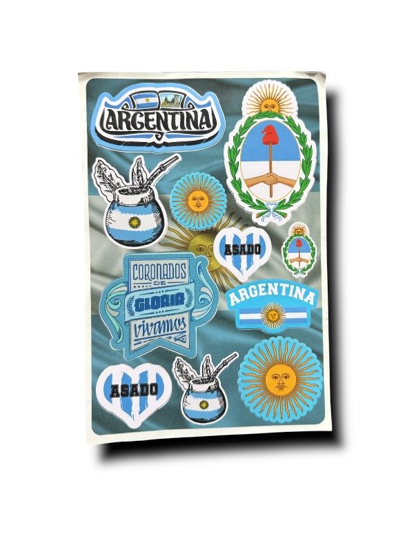 Producto - PLANCHA STICKERS ARGENTINA
