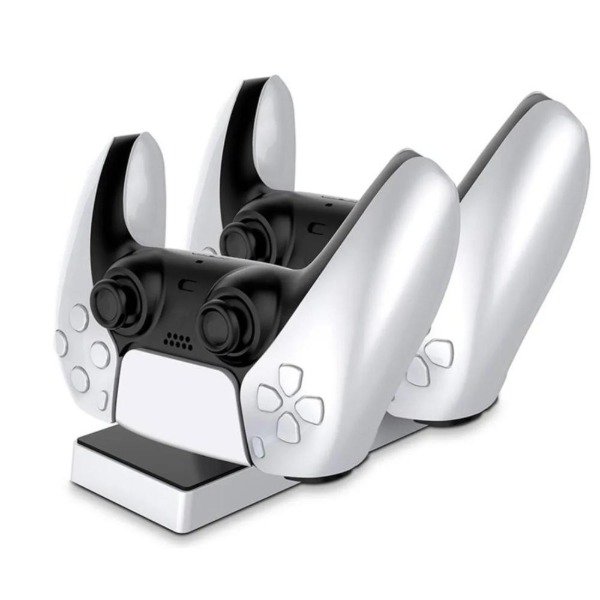 Producto - BASE DOBLE DE APOYO Y CARGA PARA JOYSTICK Ps5
