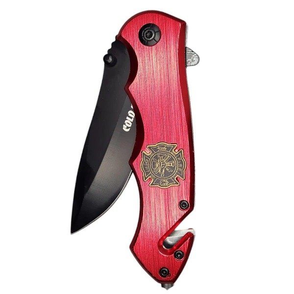 Producto - Navaja Multifunción de Rescate, Rompe Cristal, Corta Cinto