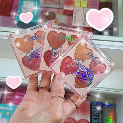 Producto - Rubor 4 colores corazón