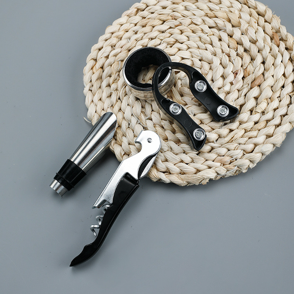 Producto - Set de accesorios de vino de 4 piezas. (BLISTER) - 1
