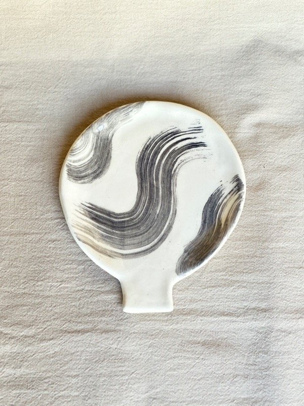 Producto - Porta Cuchará - Forma S "Negro"