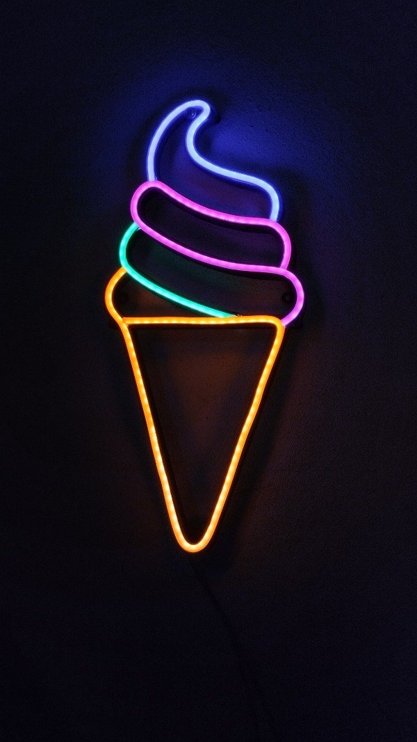 Producto - Cartel Cucurucho Neon Led