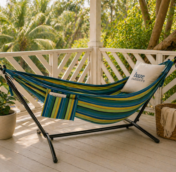 Producto - Hamaca Paraguaya con Soporte Metalico