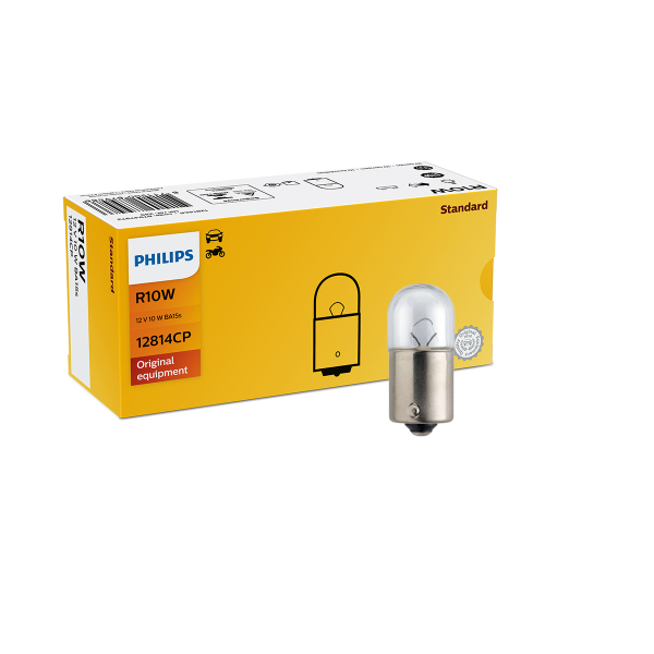 Producto - LAMPARA PHILIPS 12V R10W 67 12814 12V 10W