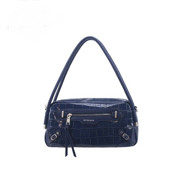 Producto - Cartera eco cuero Crocco azul - 0