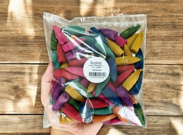 Producto - sahumerio cono cascada x 100 u ILUMINARTE EXTRAGRANDE