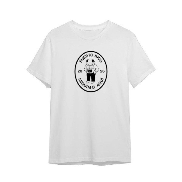 Remera Puerto Rico seguimo' aqui