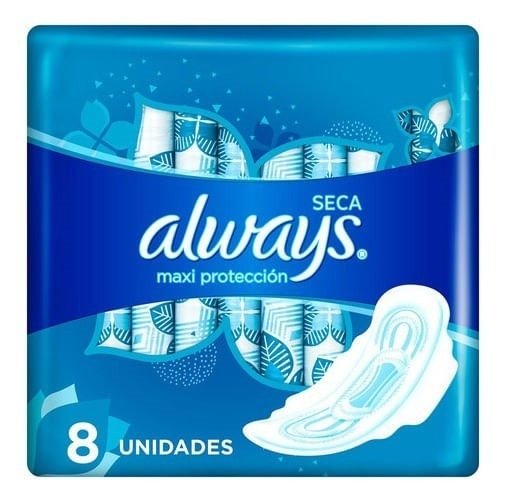 Producto - toallitas maxima proteccion seca x8u [ALWAYS]
