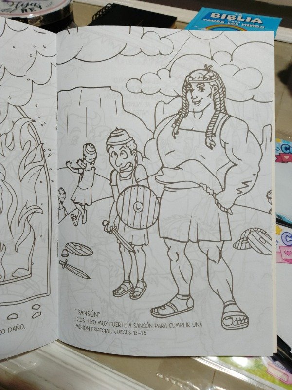 Producto - LIBRO HISTORIAS DE LA BIBLIA PARA COLOREAR - 1