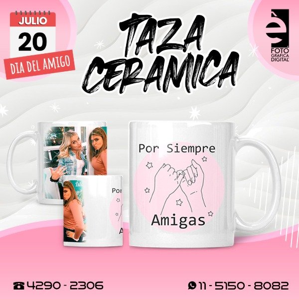 Producto - Taza de cerámica / día del amigo