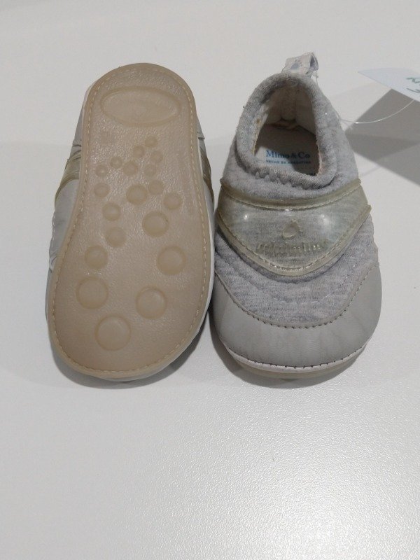 Zapatillas MiniMimo (T:18) Blandas - Grises - Simonmoon