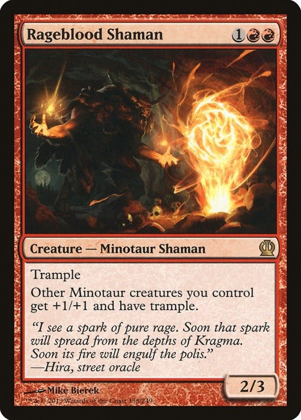 Producto - Rageblood Shaman #138  Theros