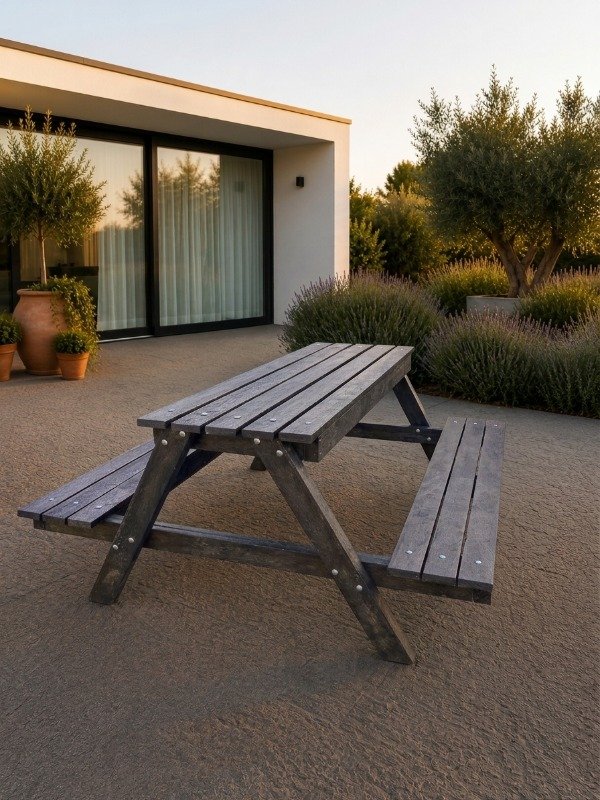 Producto - Mesa Canadiense Picnic 4 Personas Madera Plastica - 6