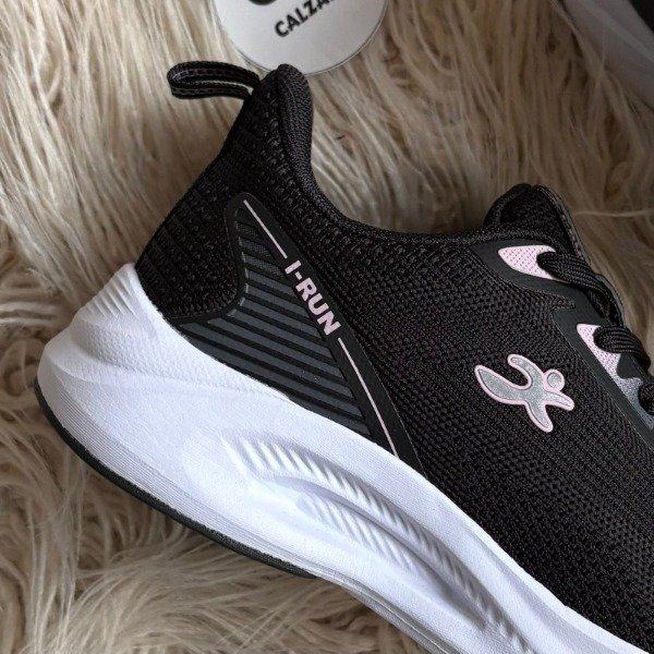 Producto - I RUN Speed Negro / Rosa - 2