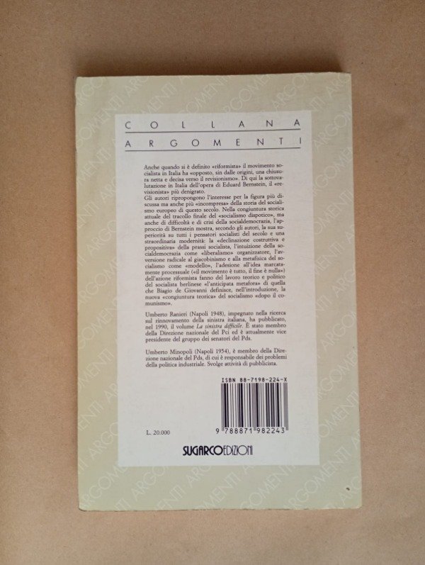 Producto - Il movimento e tutto - Ranieri Minopoli - Sugarco 1993 - 1