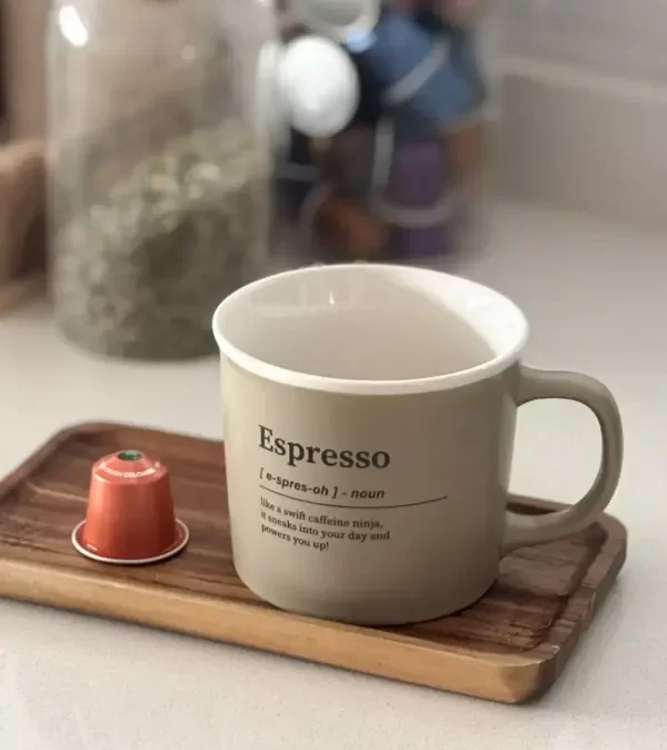 Producto - TAZAS MUG COFFEE VASSA / COLOR VERDE MUSGO / 300 ml CLASSIC