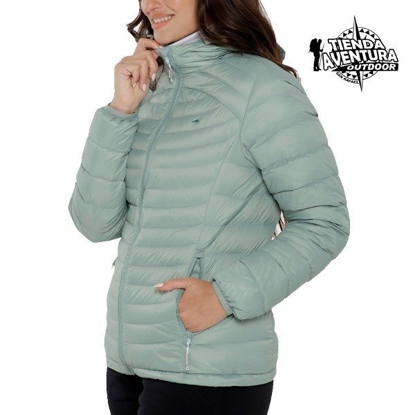 Producto - Campera MONTAGNE Shelby con capucha (Menta)