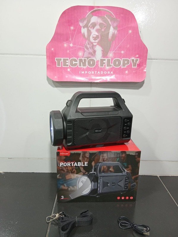 Producto - Parlante solar bt con linterna KTS 2031