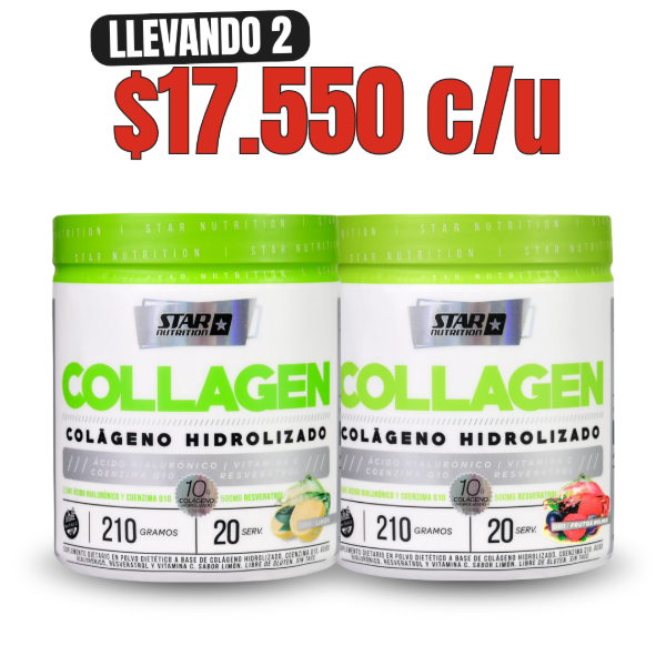 Producto - COMBO STAR NUTRITION - x2 COLAGENOS 210 GRS. - 0