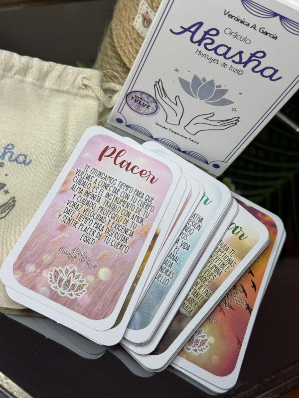 Producto - Oráculo Akasha  Mensajes de luz