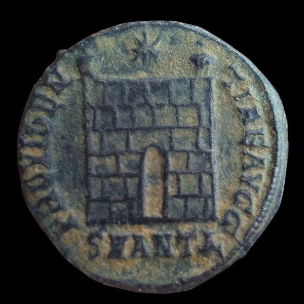 Producto - Constantino I (326 DC) AE Folis. Ceca de Antioiquia - PROVIDENTIAE AVGG
