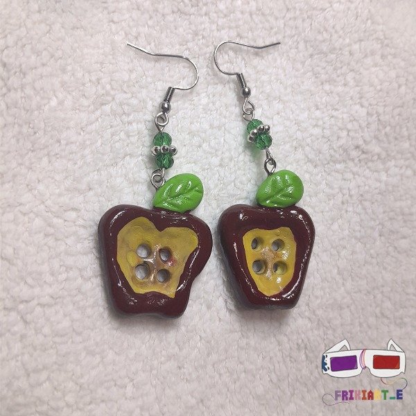 Producto - Aros Botones Manzanas