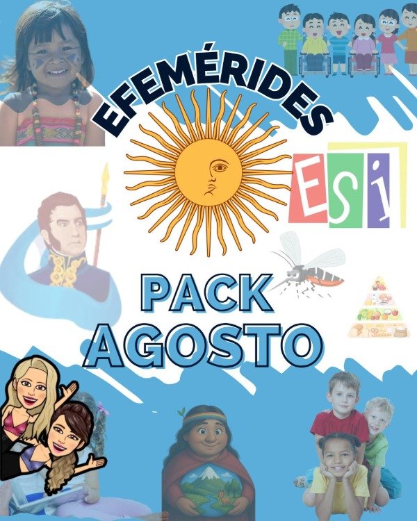 Producto - PACK EFEMÉRIDES DE AGOSTO