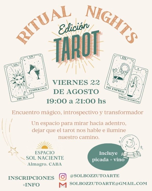 Producto - Ritual nights: Edición TAROT