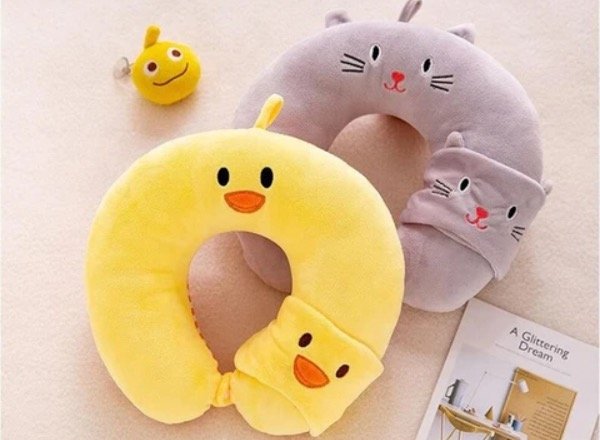 Producto - Cuellitos de viaje patito con antifaz