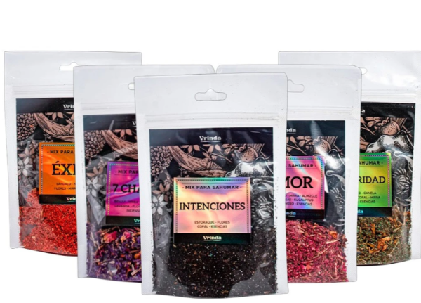 Producto - POUCH MIX DE DEFUMACION C/ CARBON 25GR - VRINDA