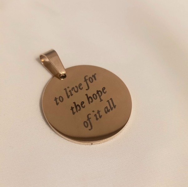 Producto - Medalla XL August OUTLET