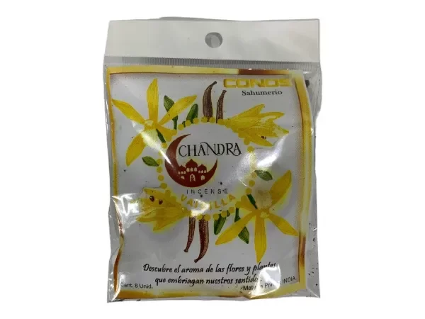 Producto - CONOS CHANDRA VAINILLA 8 UNIDADES